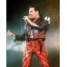 Freddie Mercury Leather Jacket In Red and Black